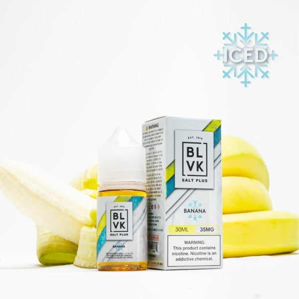 BLVK Plus Banana Ice Salt